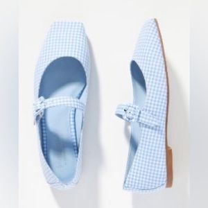 Jeffrey Campbell Square Toe Mary Jane Flats